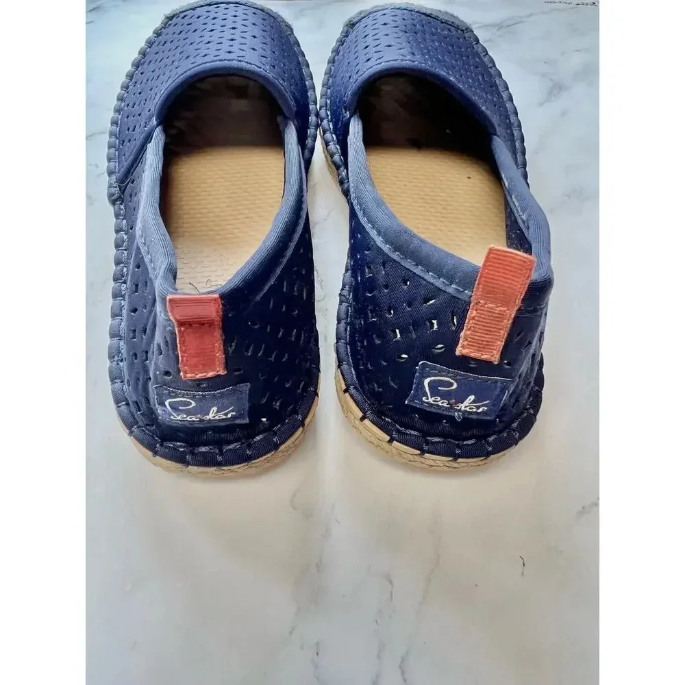 Sea Star Shoe Women Size 6 Espadrilles Cap Toe Mesh Casual Slip On Resort Cruise - Picture 4 of 10
